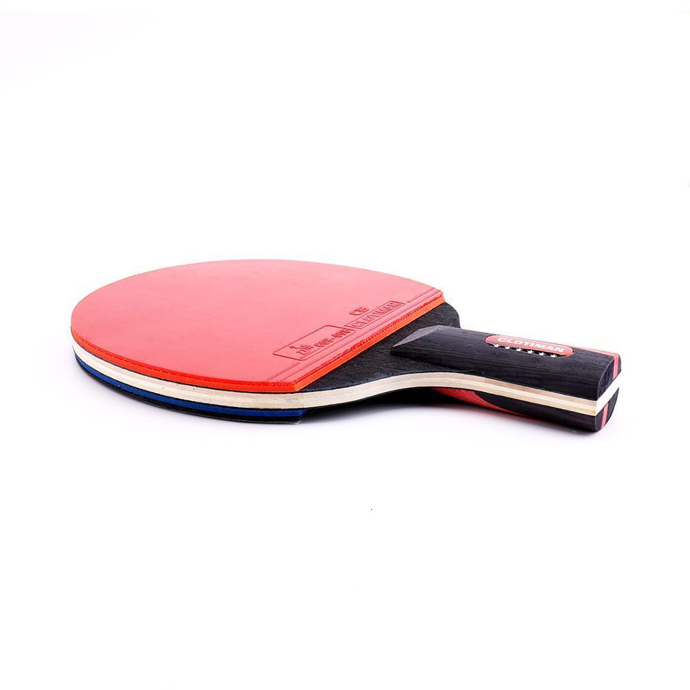 Table Tennis Raquets Tennis table racket wood plus carbon fiber offensive long handle short handle horizontal grip pingpong racquet blade with rubber 