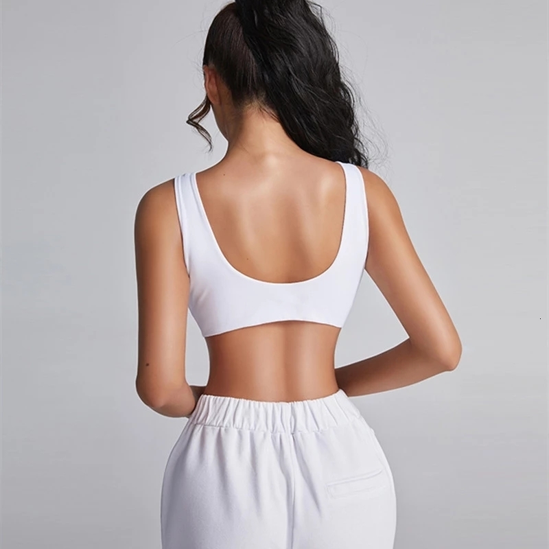 Waist Tummy Shaper Yushuhua Yoga Bra Curved Hem Sports Bra Women Shockproof Fitness Running Vest Gym push ups Bra Female Sports Underwear 230808