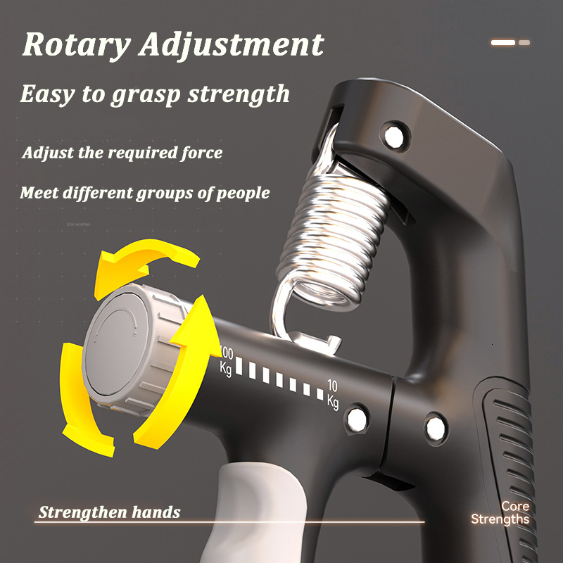Hand Grips 10100Kg AType Adjustable Hand Grip Power Exercise Heavy Gripper Fitness Muscle Training Strength Expander Finger Pinch Carpal 230808