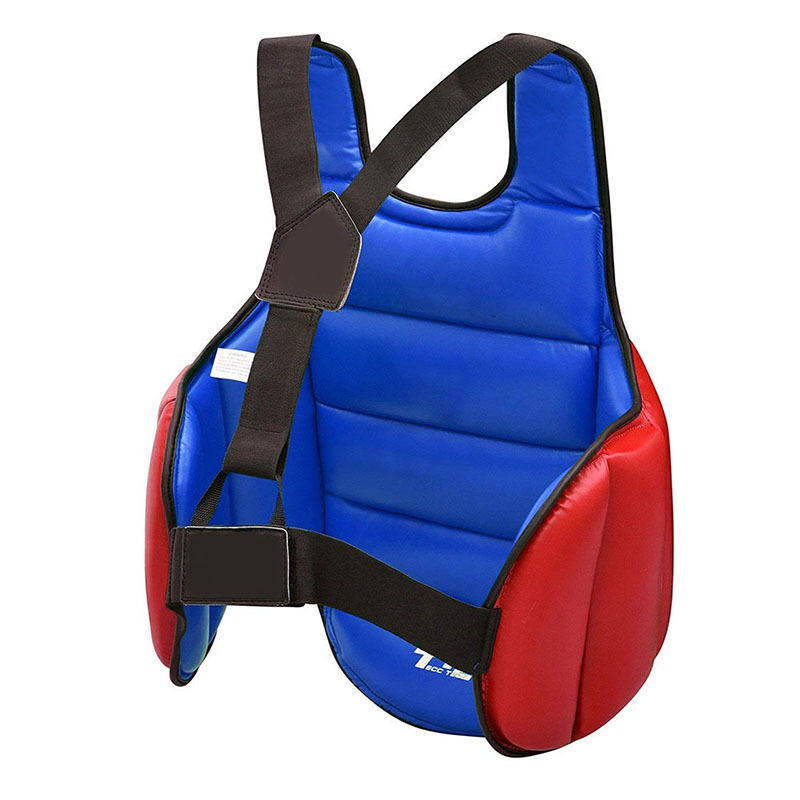 Protective Gear Reversible Taekwondo Chest Guard Body Protector Vest Martial Arts Rib Shield Armour Training Uniform For Karate Judo Kickboxing 230808