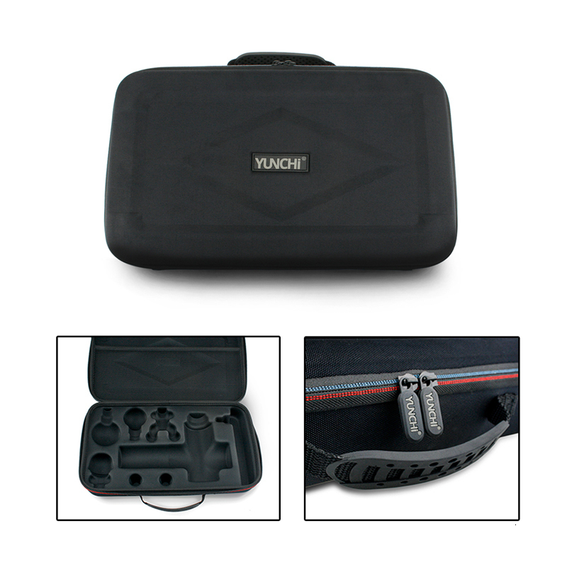 Full Body Massager EVA Box for Massage Gun of 6 Massage Head 1 Charger Travel Bag Portable Case Only Massager is Not Included Durable and Light 230808