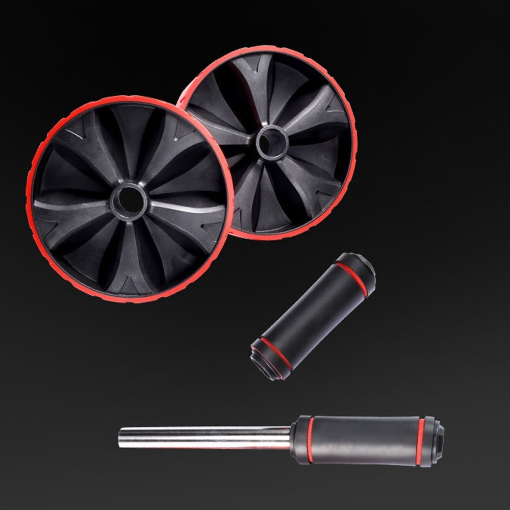 Integrated Fitness Equip Abs Keep Fitness Wheels No Noise Abdominal Wheel Ab Roller with Mat for Exercise Muscle Hip Trainer Equipment 230808