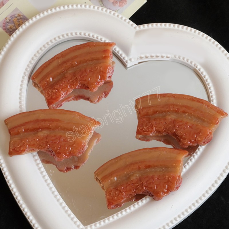 Cute Simulated Meat Hair Clips Japan Style Creative Food Side Bangs Clip Barrettes Women Girls Headwear Hair Accessories