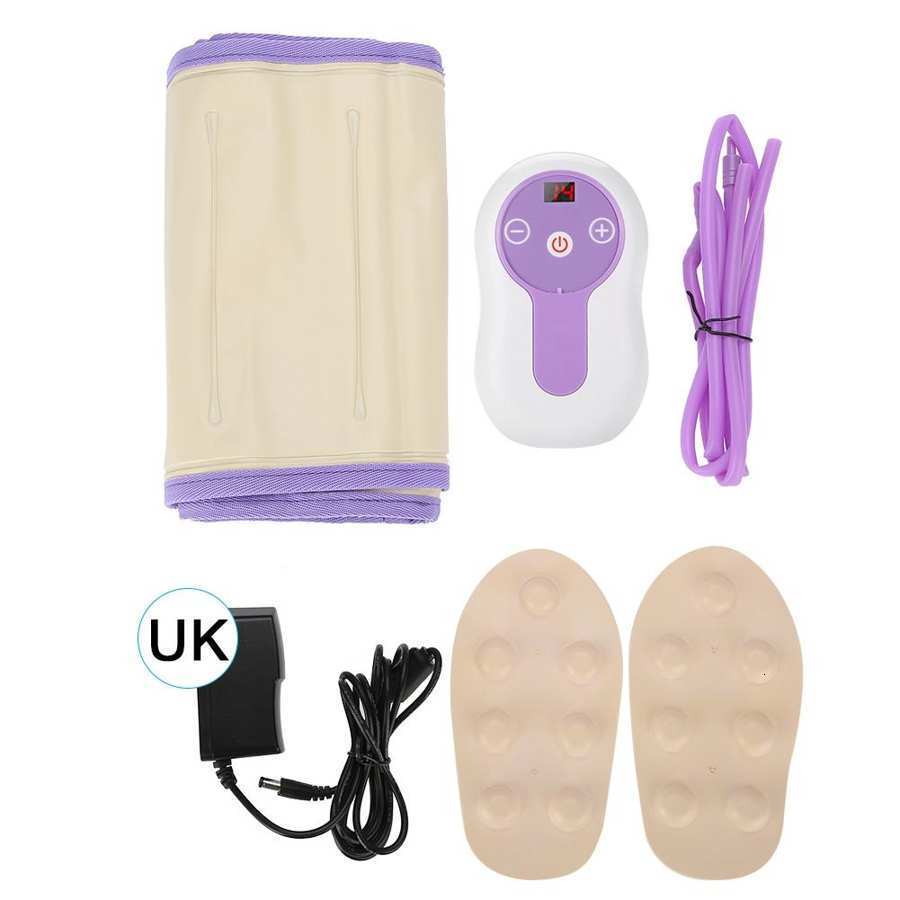 Leg Massagers Air Compression Leg Massager Electric Blood Circulator 9 Gears Adjustable Leg ArmWrap Calf Therapy Pain Relief Massage Machine 230808