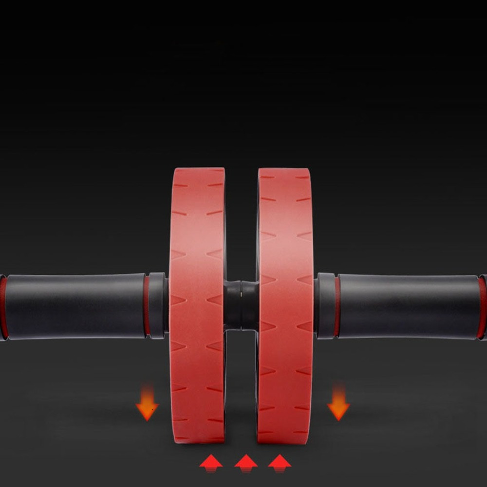 Integrated Fitness Equip Abs Keep Fitness Wheels No Noise Abdominal Wheel Ab Roller with Mat for Exercise Muscle Hip Trainer Equipment 230808