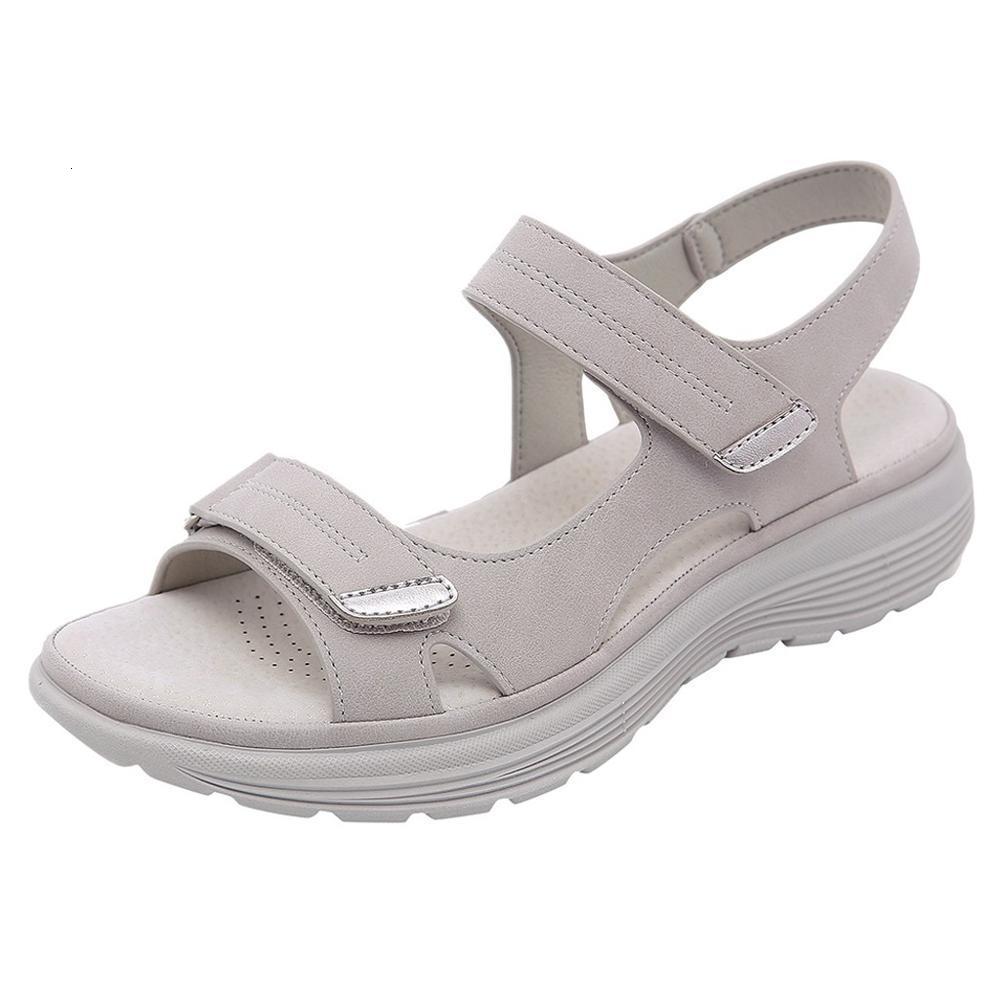 Sandals BEYARNE Women Summer Wedges Non-slip Beach Open Toe Breathable Sandals Sport Style Shoes 230809