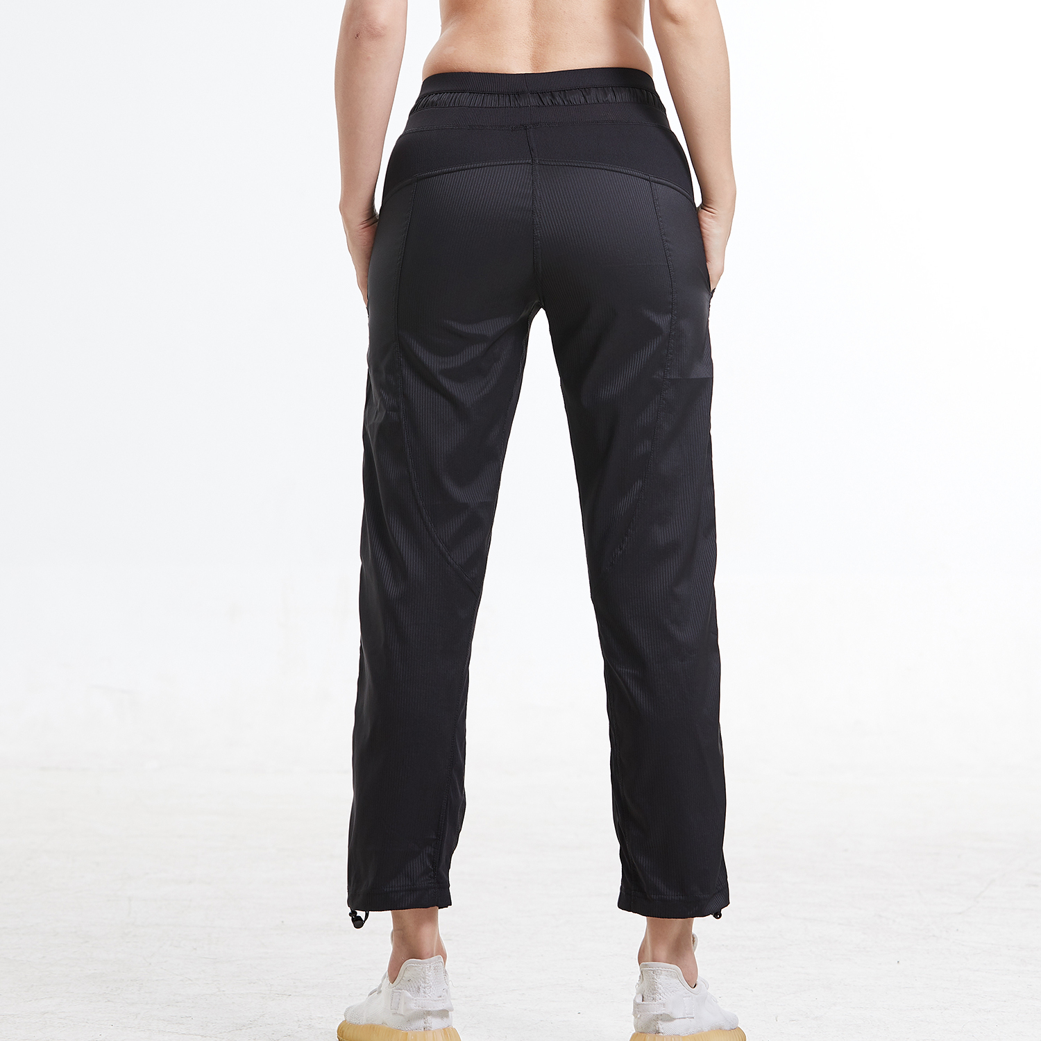 loose fitting crops Yoga Dance layer over tights Breathable Sport Relaxed Lady Women Sports Tights Gym sweatpants outdoor Jogging Pant