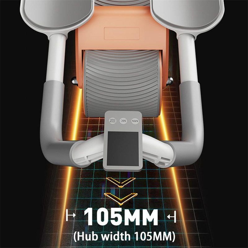 Integrated Fitness Equip Plank Trainer Push Up Healthy Abdominal Wheel Automatic Rebound Abdominal Muscle Training Household Model Roller 230808
