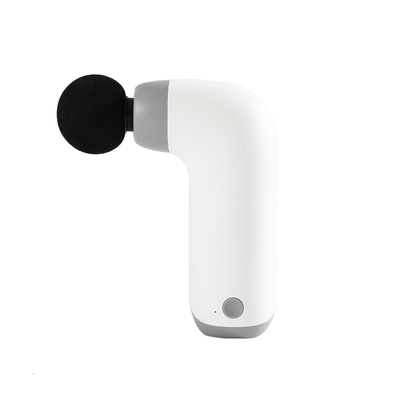 Full Body Massager Portable Fascia Gun Mini Vibration Massage Gun Body Muscle Relaxation 6 Massage Heads 3 Speed Options USB Charging 230808