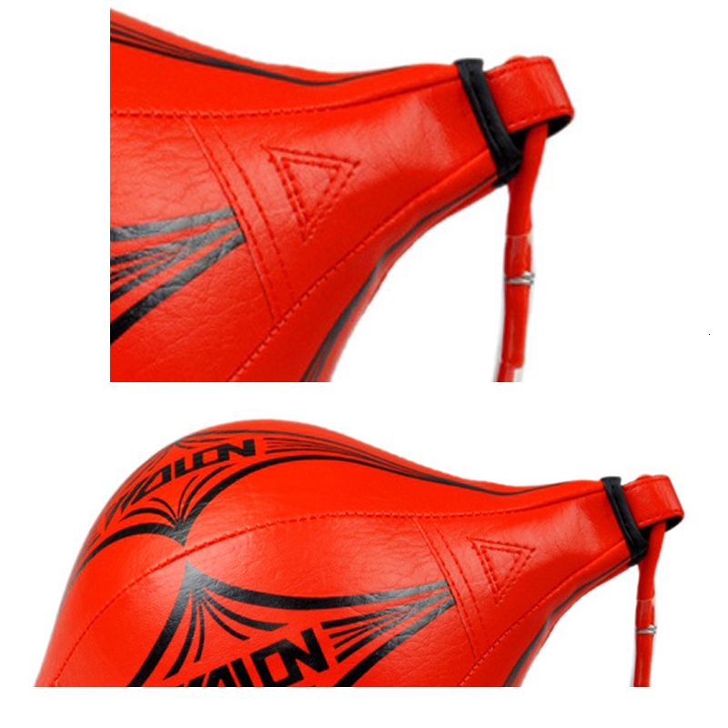 Punching Balls Punching Ball PU Pear Boxing Bag Training Reaction Speed Balls Muay Thai Punch Boxe Fitness Sports Equipment Training 230808