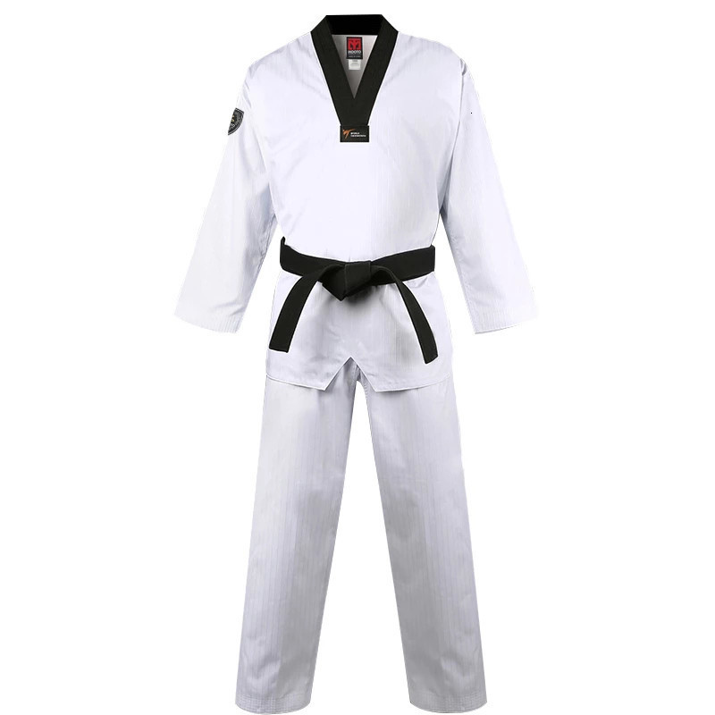 Protective Gear Taekwondo Clothing Adult Children Kids Karate Suit Martial Arts Training Sets Kung Fu Uniform For Women Men White Belt 230808