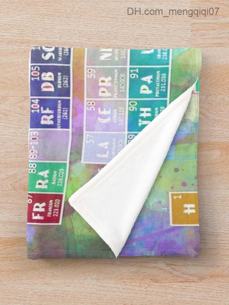 Blankets Swaddling Periodic Table 6 Throwing blankets hot blankets children's blankets Z230809