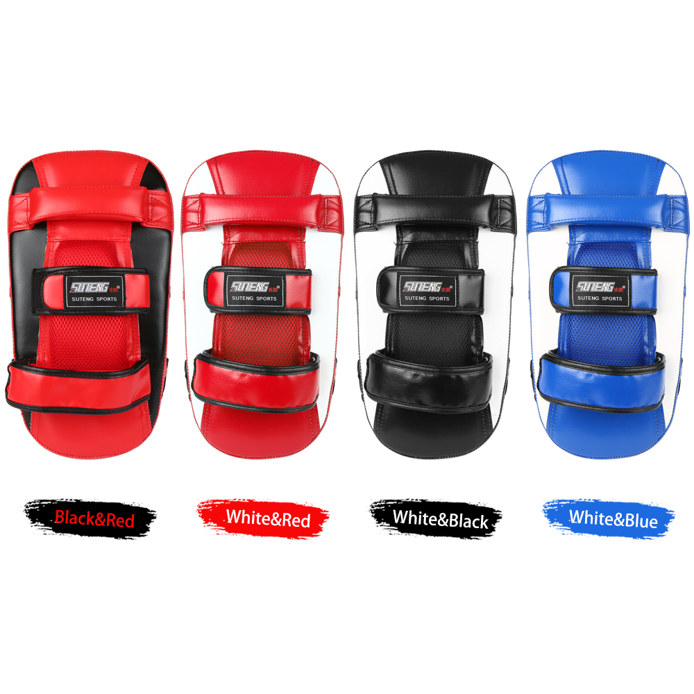 Sand Bag Boxing Glove Kick Boxing Muay Thai Punching Pad Curved Strike Shield Boxing Training Mitt Punching Pad Outdoor Mitten Boxing 230808