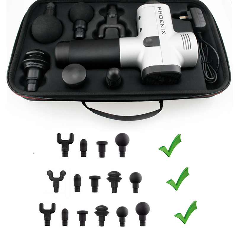 Full Body Massager EVA Box for Massage Gun of 6 Massage Head 1 Charger Travel Bag Portable Case Only Massager is Not Included Durable and Light 230808