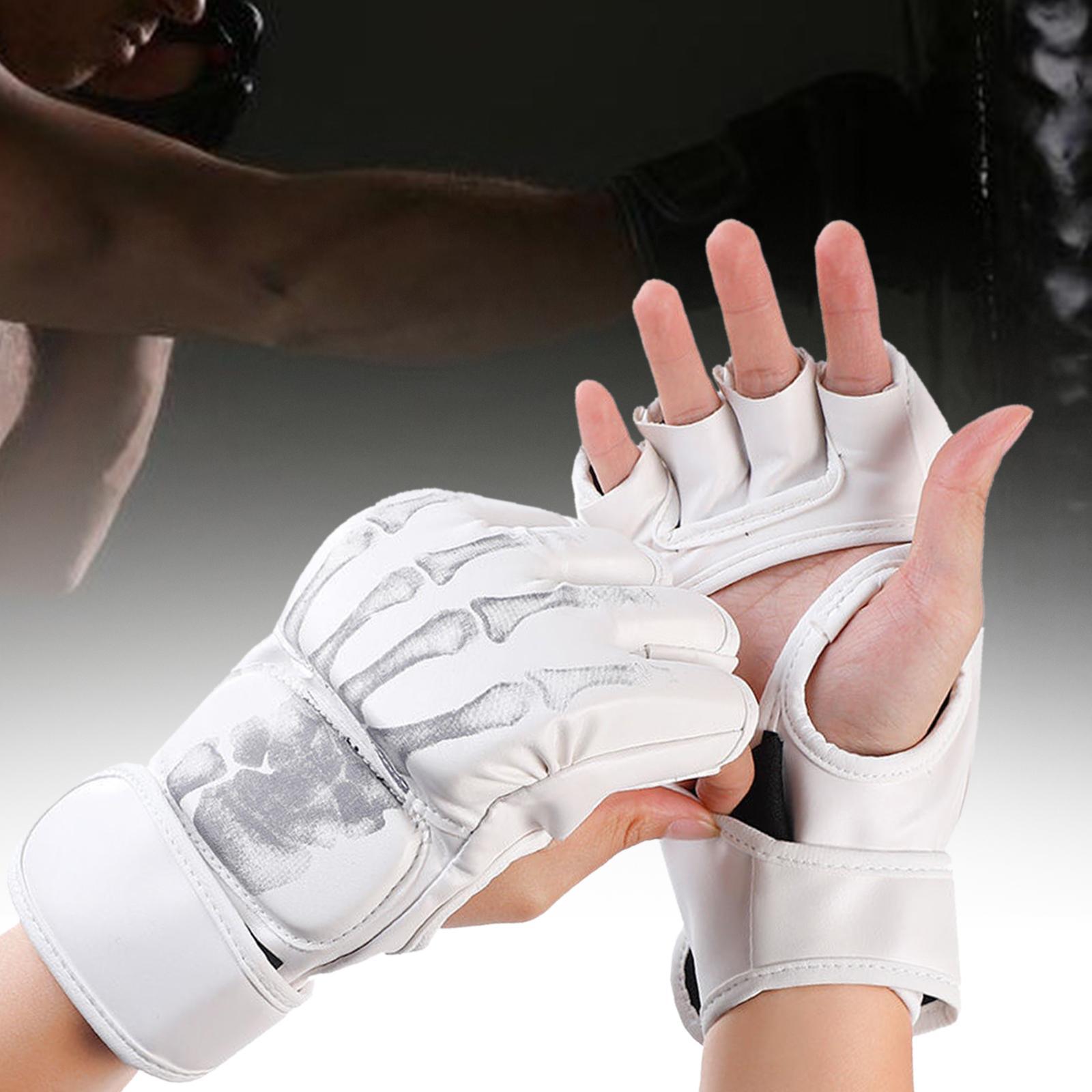 Protective Gear Boxing Gloves Protective Gear Protector Open Palm for Youth Adults Grappling Fitness Punching Heavy Bag Karate Fighting 230808