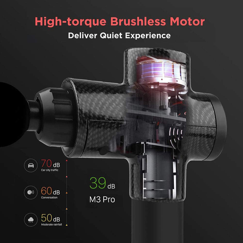 Full Body Massager Massage Gun 30 Speed LCD Touch Display Screen Deep Tissue Percussion Muscle Massager Relief Body Electric Massager Fascia Gun 23080