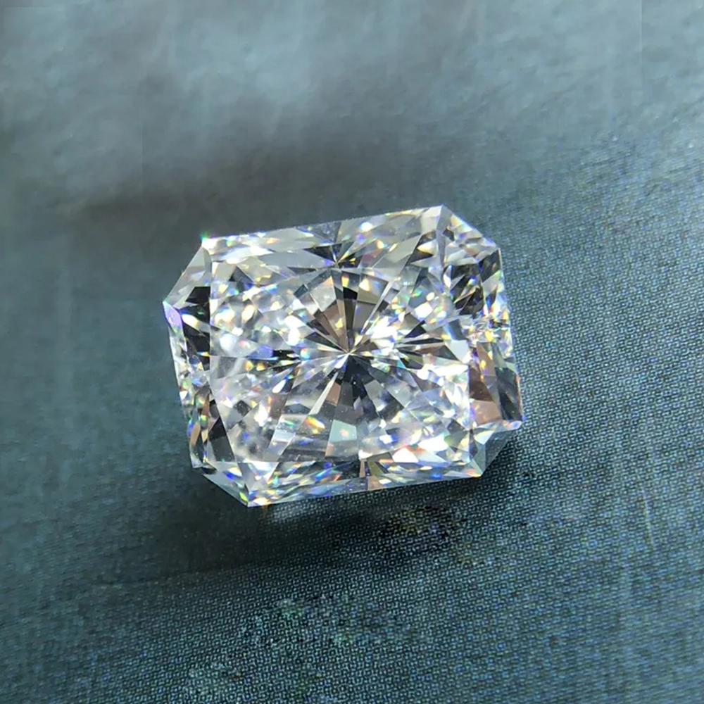 Loose Diamonds Radiant Cut Loose Single Stones 0.2ct to 13ct D Color VVS1 Lab Loose Gems Pass Diamond Tester With GRA Certificate 230808
