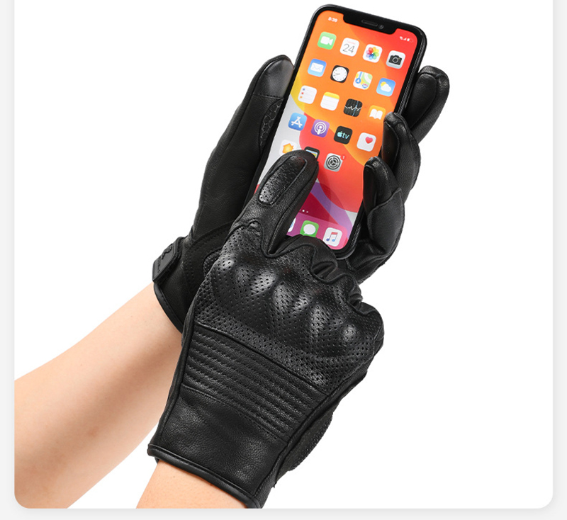 Unisex Motorcycle Gloves Warm Motorbike Winter Glove Breathable Mobile Touching Gloves For Outdoor Motobike Bike