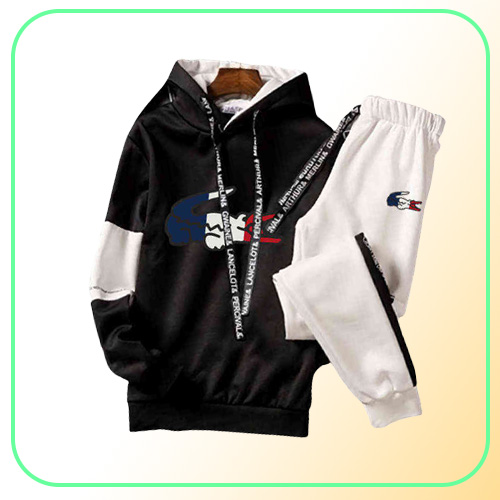 Autumn Most Popular Brand Tracksuit Hooded Pullover and Jogger Pants Classic MenWomen Daily Casual Sports Hoodie Jogging Suit G12