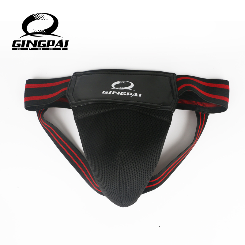 Protective Gear GINGPAI Sanda Protector MMA Groin Guard Protective Safety Cup Martial Arts Boxing Protector Sports Training Protective Gear 230808