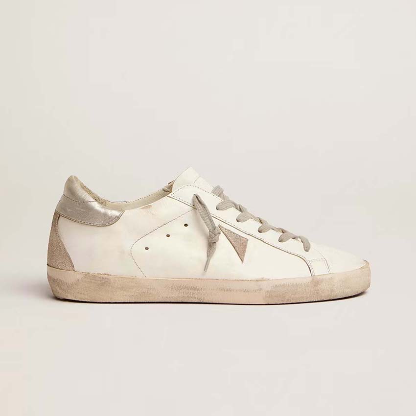 designer shoes women Sneaker shoes Italy brand Super Star Suede Sequin Leopard White Do-old Dirty Casual shoe lace up-1