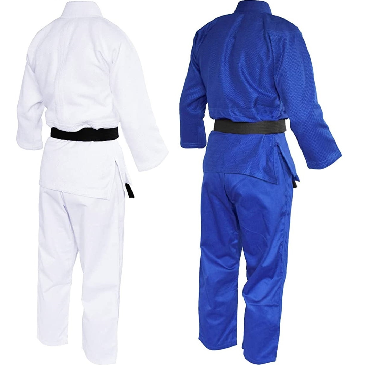 Protective Gear Tafon 450gsm Tops 240gsm Pants Judo Gi Martial Arts Uniform Bleach Kimono Single Weave Gi With White Belt 230808
