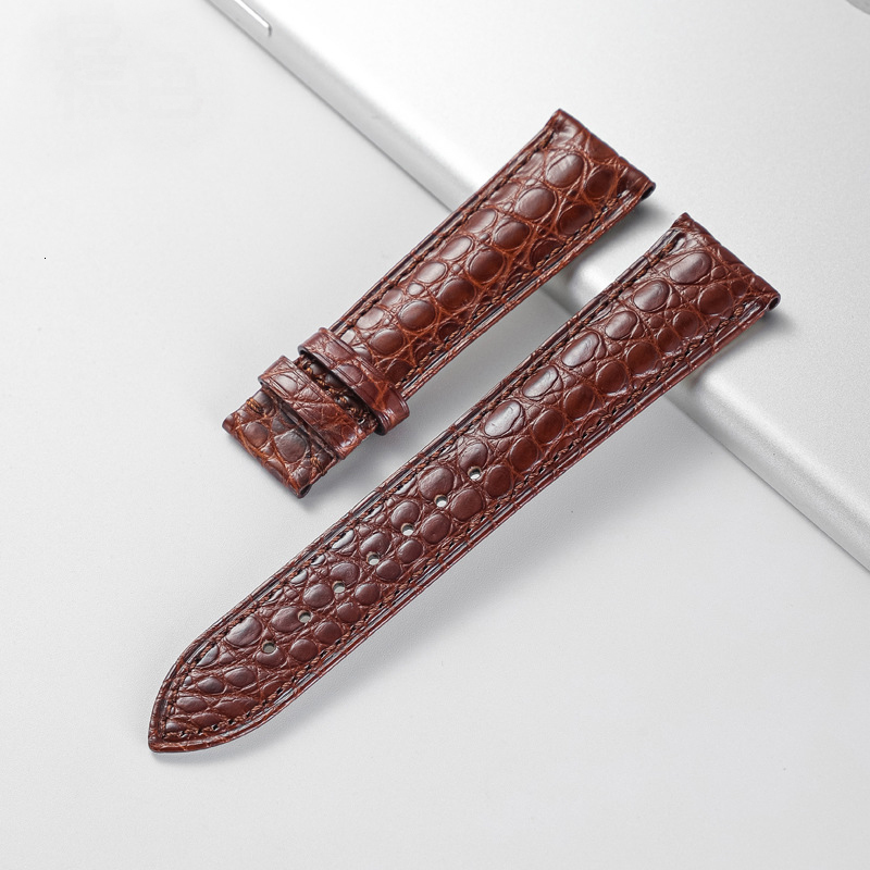 Watch Bands Real Alligator Watch Strap Genuine Leather Watch Bands For Men Or Women Watch Accessories 12 24mm Not Included Buckle 230808
