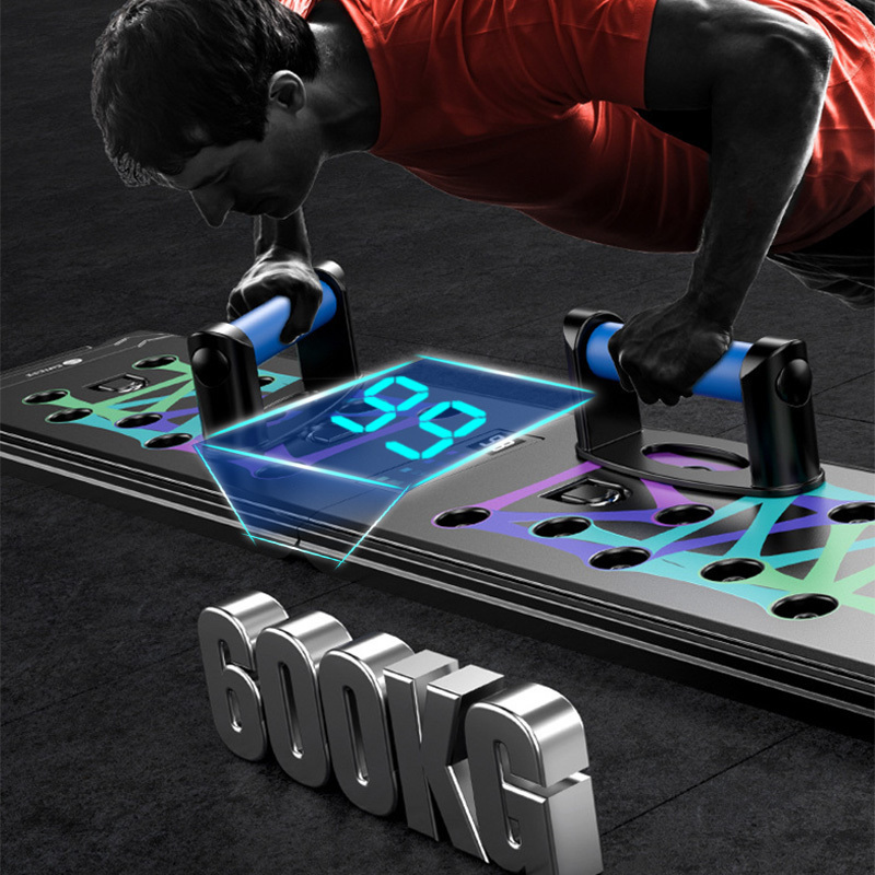 PushUps Stands Folding Push Up Board Smart Counting Abdominal Muscle Trainer Sports Home Fitness Equipment For Body Building PushUps Stands 230808