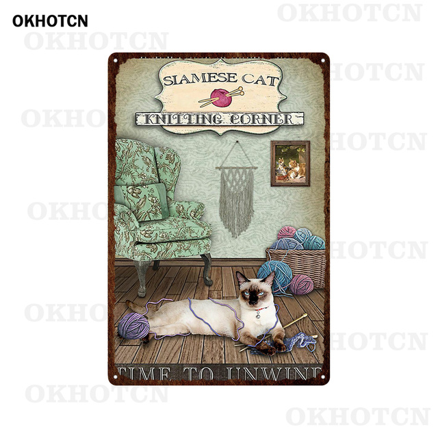 Black Cat Metal Tin Sign Dog Doing Yoga Metal Poster Funny Animals Dog Taking A Bath Vintage Plaque Wall Stickers for Pet Shop Bathroom Toilet Decor 3