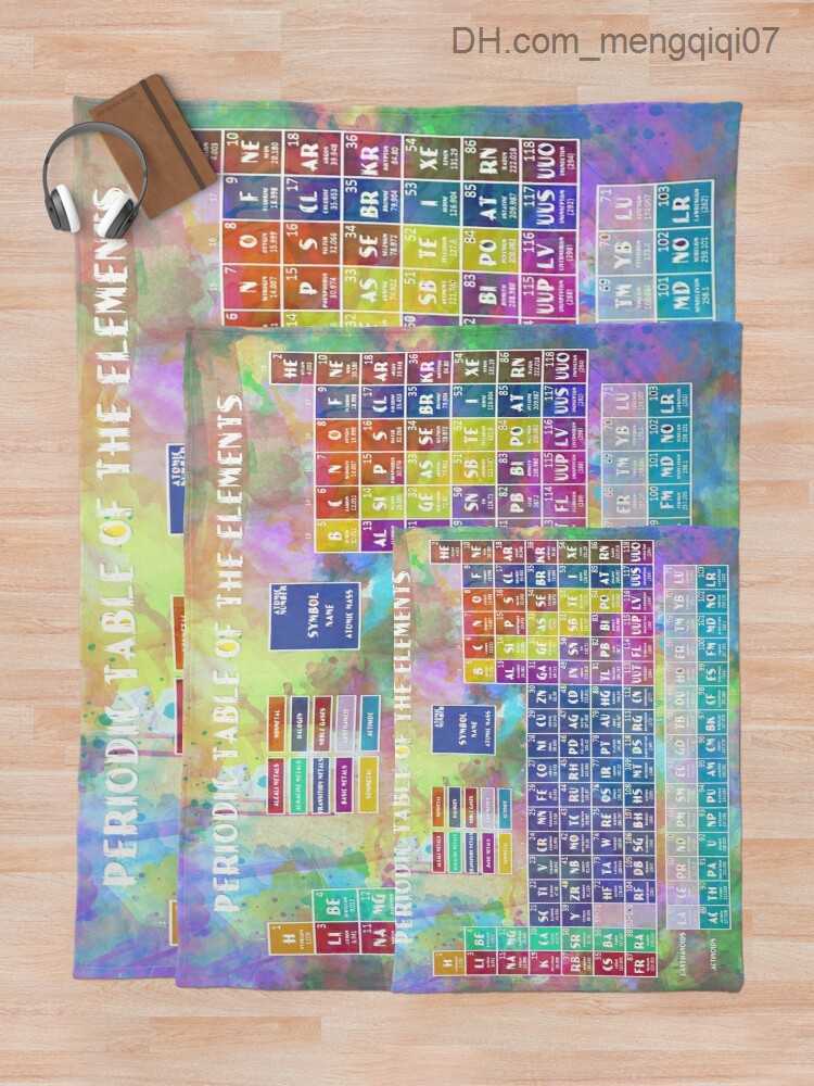 Blankets Swaddling Periodic Table 6 Throwing blankets hot blankets children's blankets Z230809