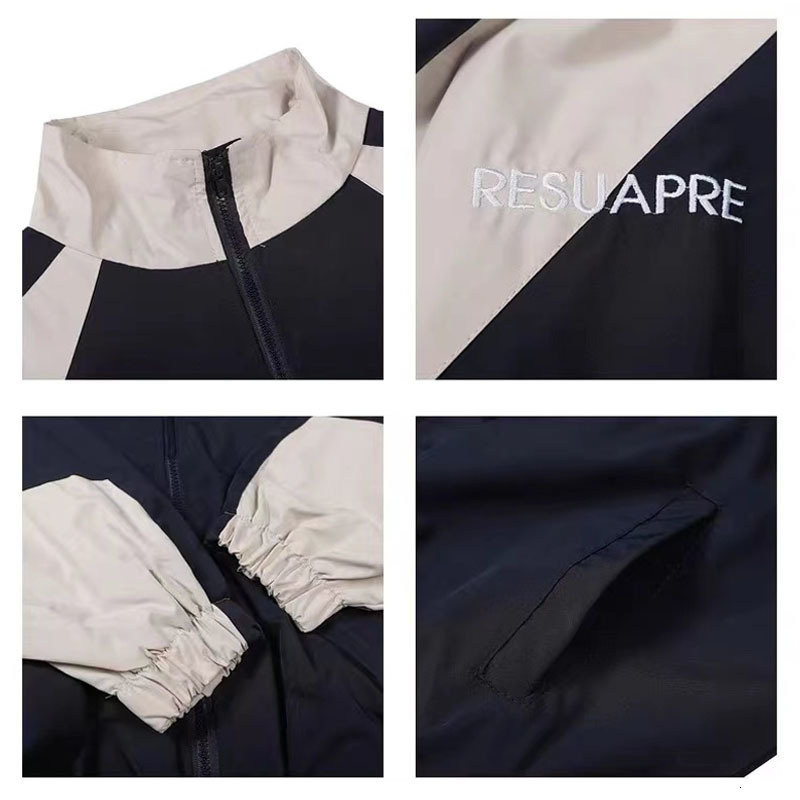 Men's Jackets Hip Hop Varsity Jacket Men High Street Patchwork Color Block Windbreaker Coats Women Spring Autumn Thin Fashion College Jackets 230