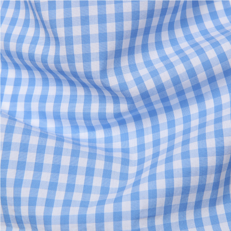 Men's Dress Shirts Small Plaid Button Down Shirt Men Summer Long Sleeve Slim Fit Mens Dress Shirts Casual Checks Gingham Chemise Homme 230808