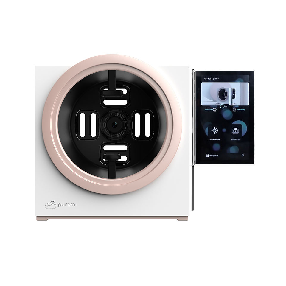 Smart AI Wood Lamp 3D Skin Analysis Machine Facial Skin Analyzer / Skin Tester Analyzer