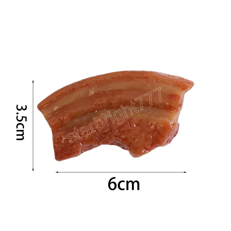 Cute Simulated Meat Hair Clips Japan Style Creative Food Side Bangs Clip Barrettes Women Girls Headwear Hair Accessories