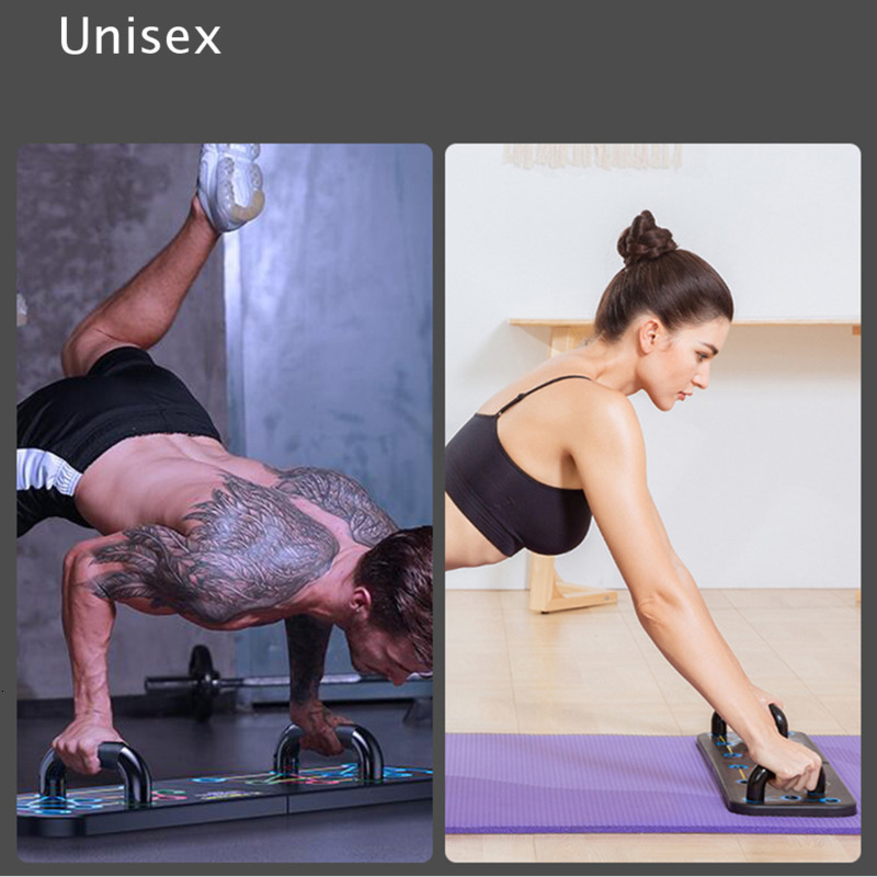 PushUps Stands 9 In 1 Push Up Board Foldable PushUp Rack Strength Training Board Push Ups Stands Exercise Men Fitness Equipment For Home Gym 230808