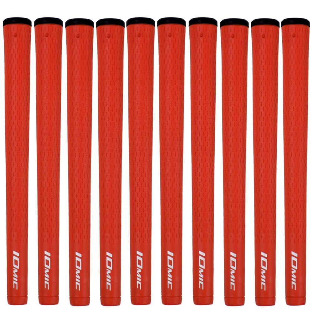 Club Grips 10PCS IOMIC STICKY 2.3 Golf Grips Universal Rubber Golf Grips 10 Colors Choice 230808