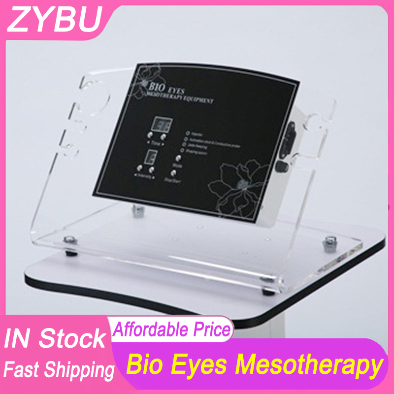 Portable Microcurrent Bio Skin Lifting Tightening No Needle Mesotherapy Skin Rejuvenation Wrinkle Removal Anti-aging Jade Warming Activation Injector