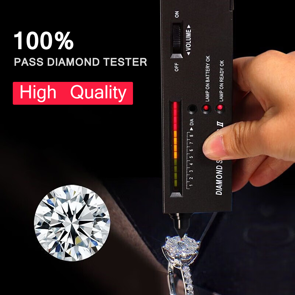 Loose Diamonds Wholesalers Real 0.1ct To 10ct D Color Round Cut Certified Gems Pass Diamond Test Loose Stones Fast 230808