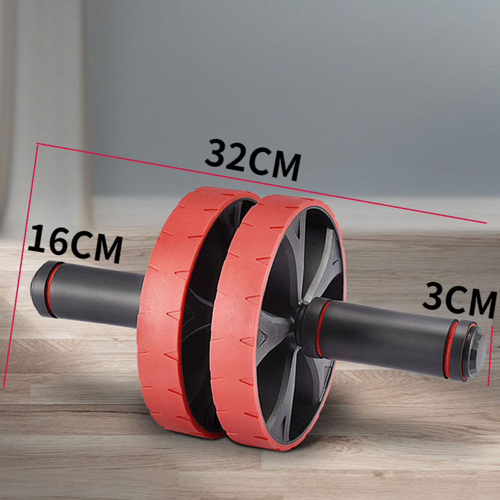 Integrated Fitness Equip Abs Keep Fitness Wheels No Noise Abdominal Wheel Ab Roller with Mat for Exercise Muscle Hip Trainer Equipment 230808