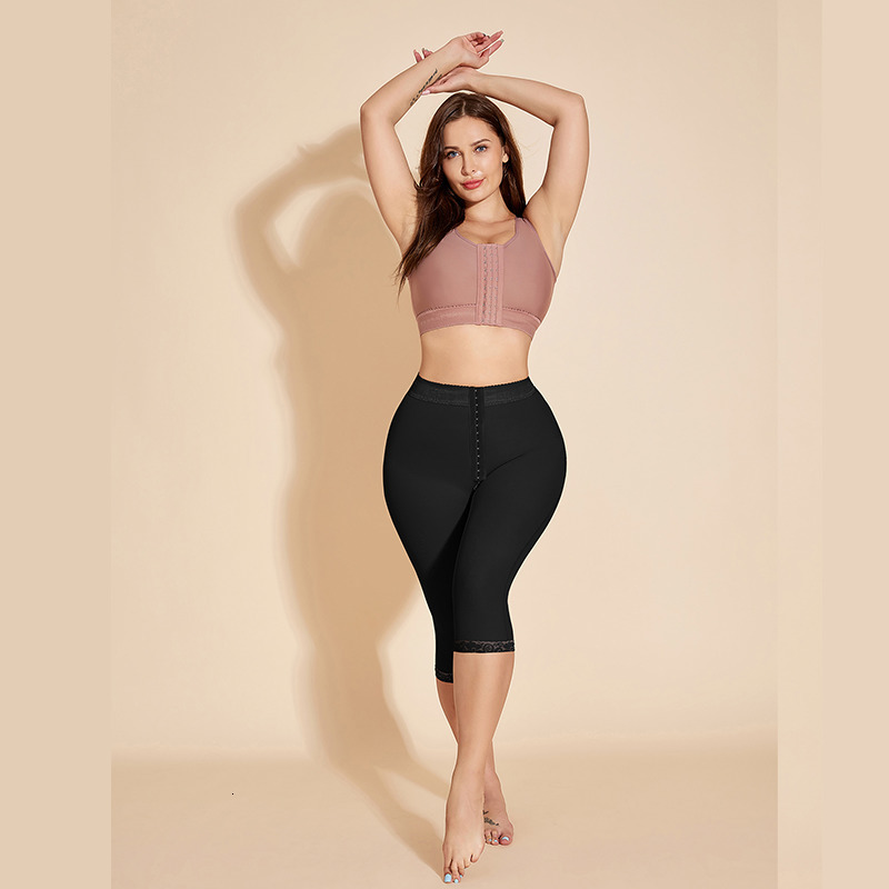 Waist Tummy Shaper Fajas Colombianas Women's Control Pants Flat Belly Waist Trainer Butt Lifter High Compression Curves Slimming Shaping Trousers