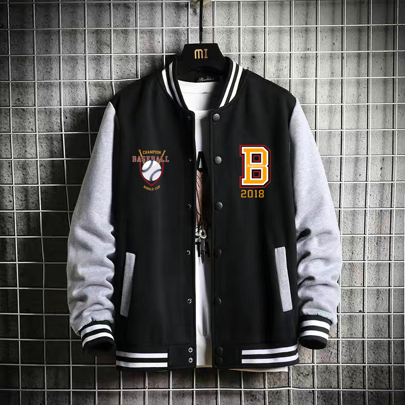 Mens Jackets Supzoom Arrival Letter Rib Sleeve Cotton Fashion Single Breasted Casual Bomber Baseball Jacket Loose Cardigan Coat 230808