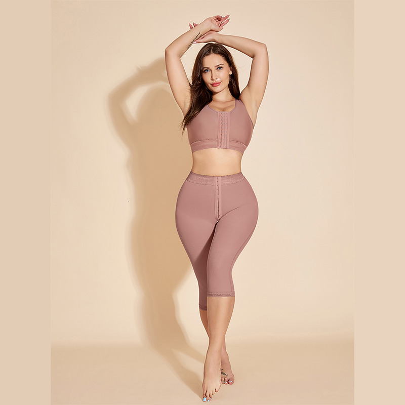Waist Tummy Shaper Fajas Colombianas Women's Control Pants Flat Belly Waist Trainer Butt Lifter High Compression Curves Slimming Shaping Trousers