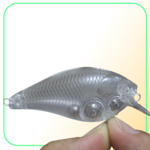 Shelt039s 25 Pcs Unpainted Fishing 15 Square Bill Shallow Diving Blank Lures Crankbaits Ha RUM abc2007293k