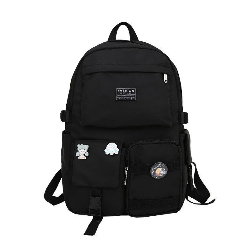 School Bags Large Travel Bag For Teenagers Schoolbag Female Fashion Harajuku Ulzzang Campus Junior High School Students Backpack 230809