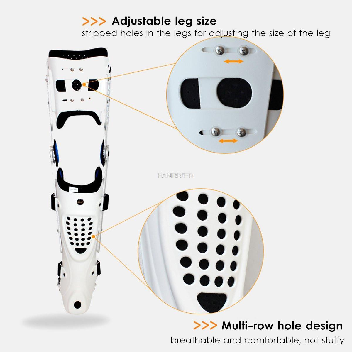 Other Health Beauty Items Leg support orthosis fracture protector adjustable calf ankle foot fixation brace orthosis knee joint ankle calf stabilizer 