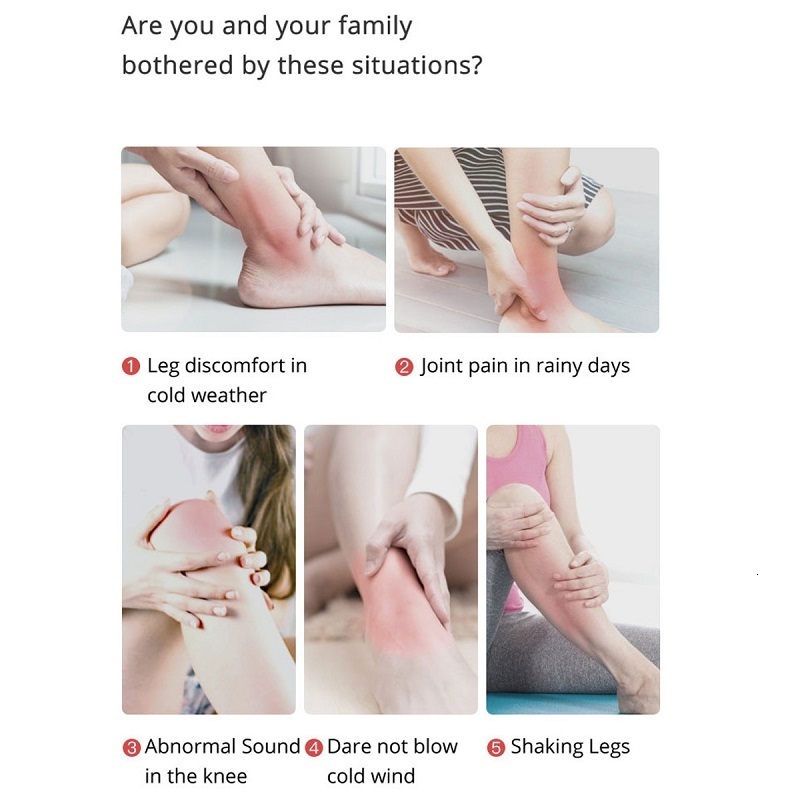 Foot Care Leg Air Compression Massager Heated for Foot and Calf Thigh Circulation with Handheld Controller 6 Modes 3 Intensities 230808