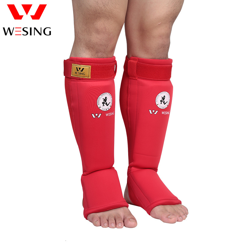 Protective Gear Wesing Boxing MMA Muay Thai Shin Guards Insteps Ankle Support Martial Arts Competition Training Leg Protective Gear DBO 230808