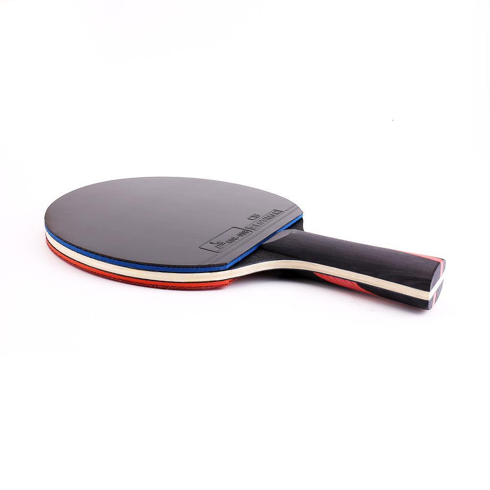 Table Tennis Raquets Tennis table racket wood plus carbon fiber offensive long handle short handle horizontal grip pingpong racquet blade with rubber 