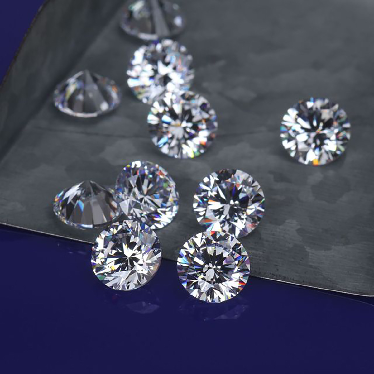 Loose Diamonds Rromotion 11pcs to 340pcs Small Loose Gemstones 0.8mm to 2.9mm 1CT D Color Diamond Gem for Jewelry Material Wholesale 230808