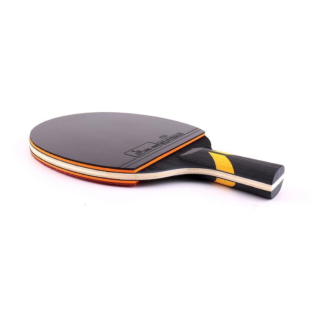 Table Tennis Raquets Tennis table racket wood plus carbon fiber offensive long handle short handle horizontal grip pingpong racquet blade with rubber 